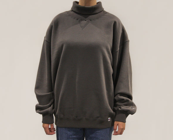 Bookstore Fleece Sweat Turtle Neck Shirt ＜RC-22713＞