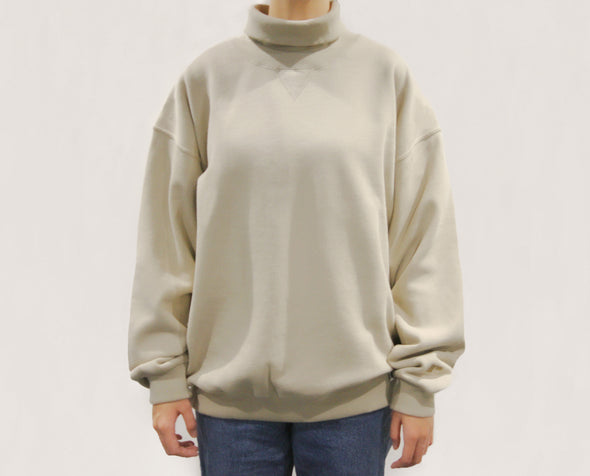 Bookstore Fleece Sweat Turtle Neck Shirt ＜RC-22713＞