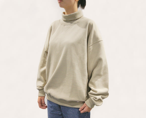 Bookstore Fleece Sweat Turtle Neck Shirt ＜RC-22713＞