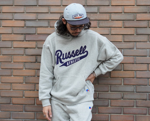 High Cotton Loop Back Terry Sweat Felt Letter Hoodie ＜RC-22704＞