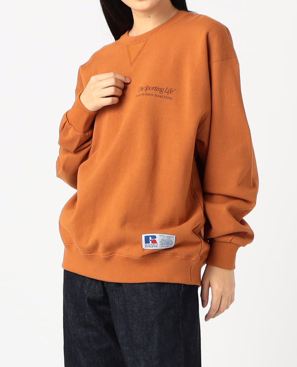 'The Sporting Life' Crewneck Sweat Shirt〈RC-23016-PT〉