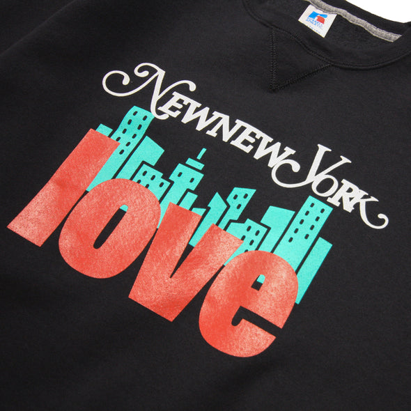 "NEW NEW YORK LOVE" Crewneck Sweat Shirt. ＜RC-23212NN＞