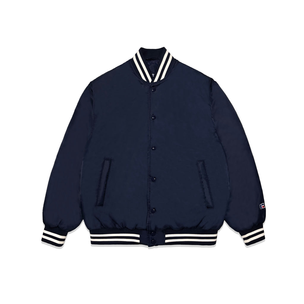 ＜RC-22731＞Nylon Varsity Baseball Jacket