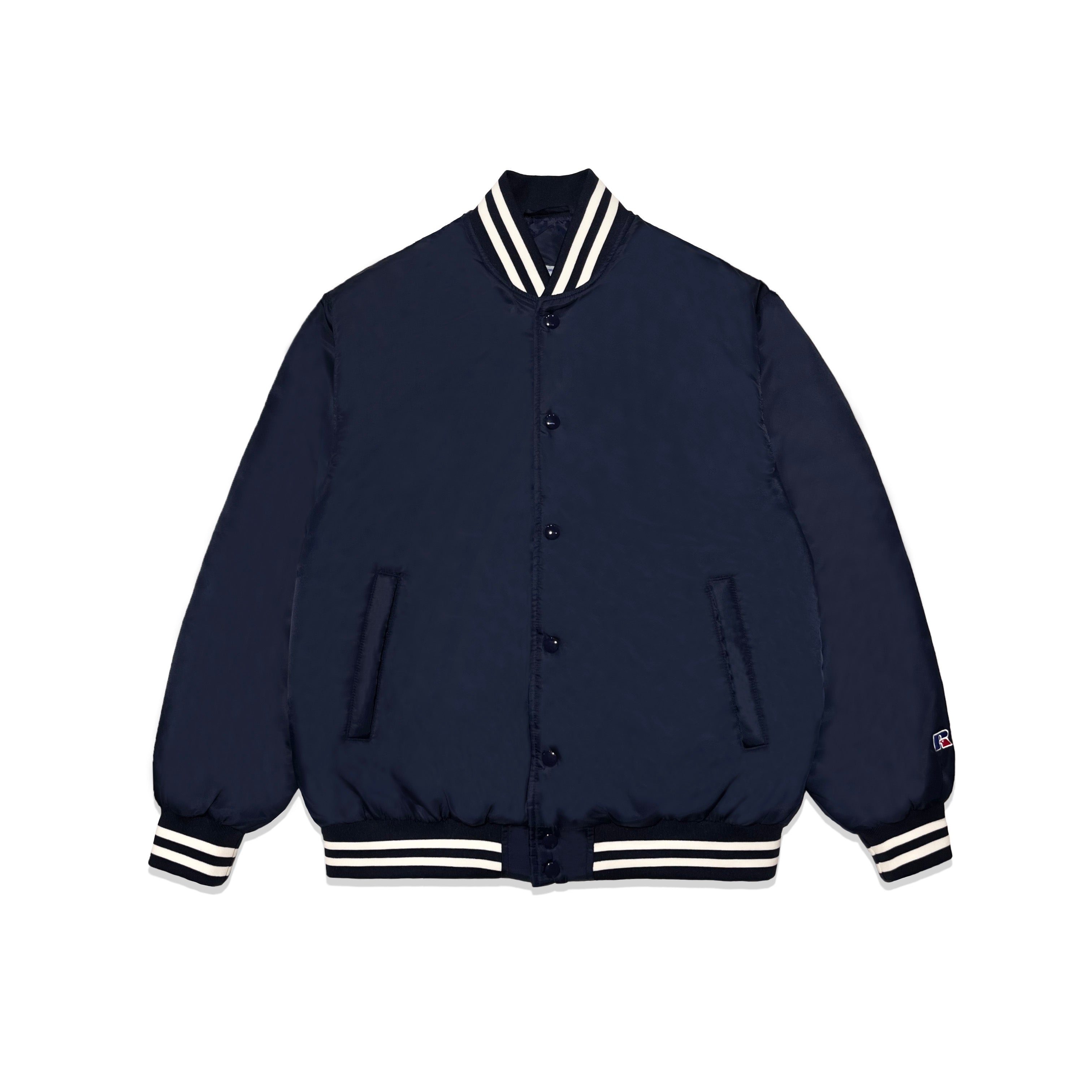 ＜RC-22731＞Nylon Varsity Baseball Jacket