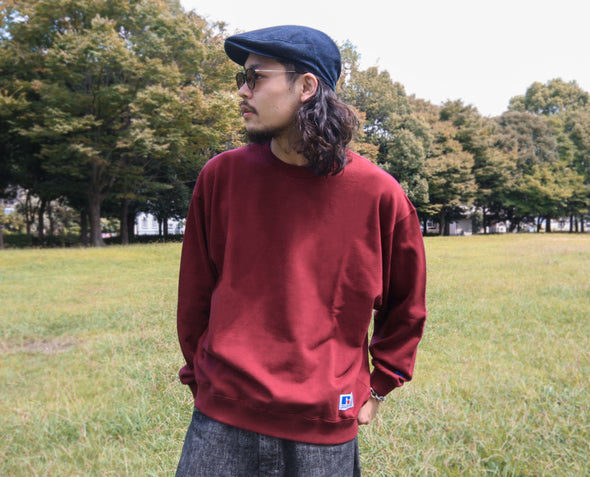 Bookstore Sweat Crew Neck Shirt  -Loop Back Terry- ＜RC-1035＞